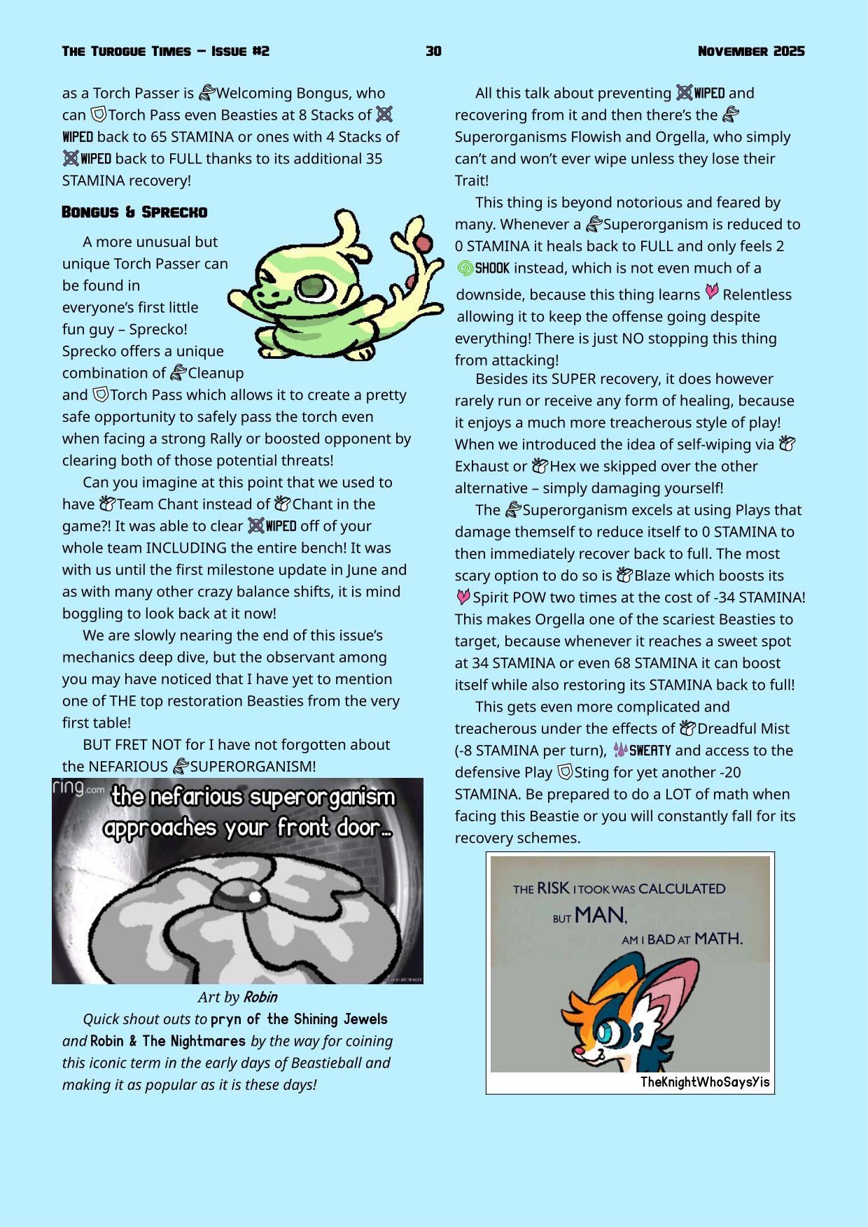 Page 30. Healing mechanics deep dive by Pummy